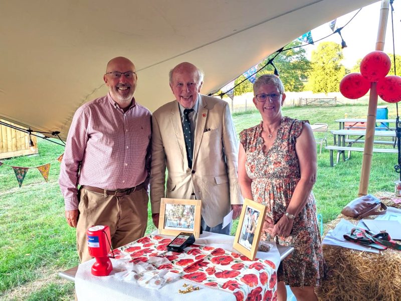 Martin Farmer, Ken Gibson and Dawn Harrill