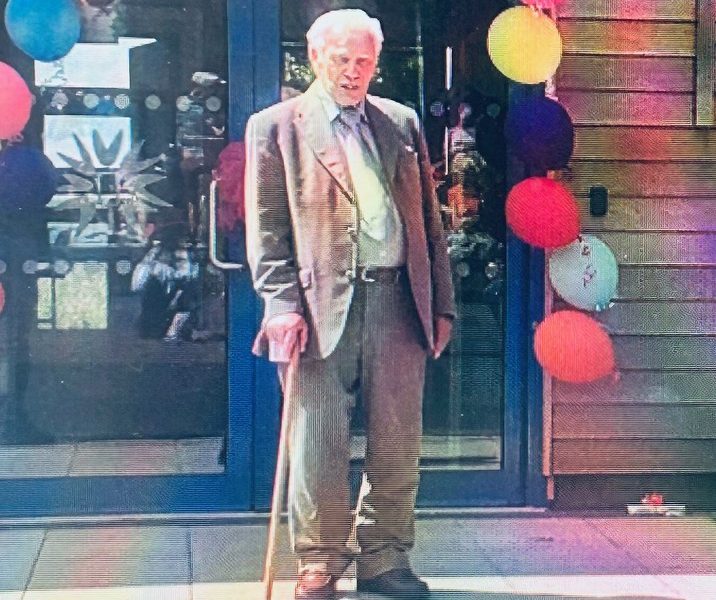 Bob Barrett was guest of honour at Beacon Rise