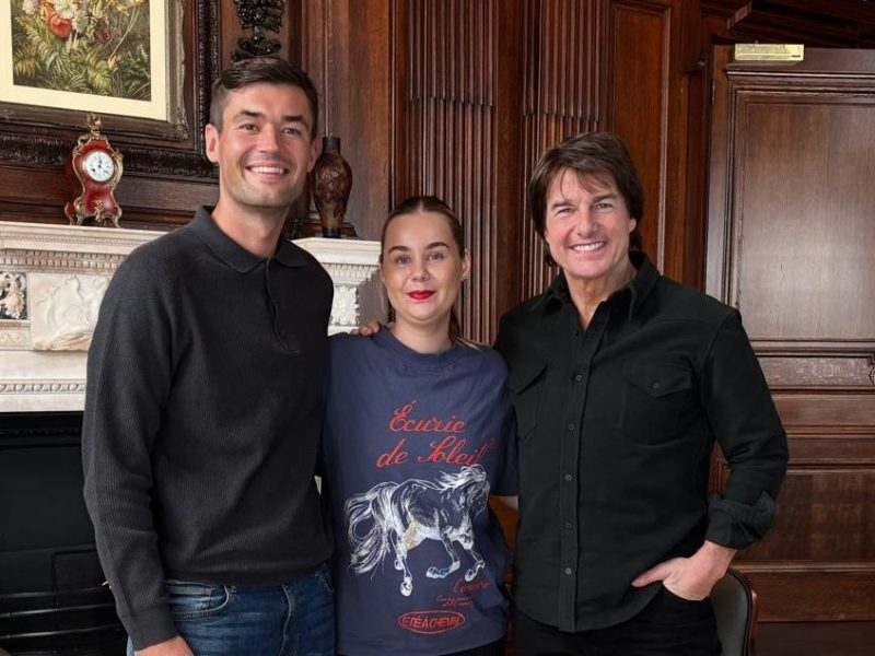 Picture of Lloyd, his wife Alexa and Tom courtesy of One Tribe TV